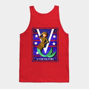 Army Mermaid Tank Top